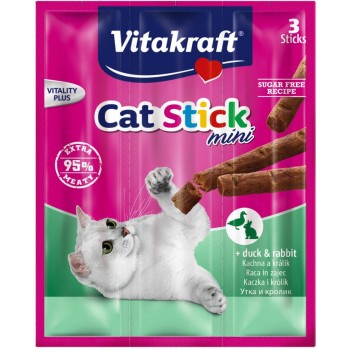 VITAKRAFT CAT STICK MINI 3szt kaczk/królik d/kota