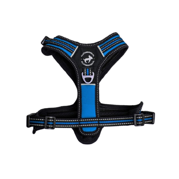 ALL FOR DOGS Szelki 3x-Sport Niebieskie S
