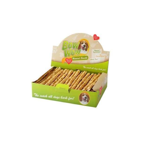 BOW WOW Paluszki naturalne z płucami [BW322] 50szt