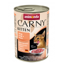 ANIMONDA Carny Kitten puszka wołowina cielęcina kurczak 400 g