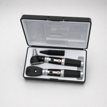 Weterynaryjny laryngoskop 3× z powiększeniem i filtrami światła — detal produktu