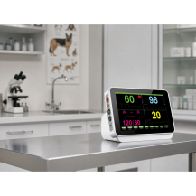 Monitor pacjenta MTRN S10 | Przenośny, 10.1" dotykowy, EKG, SpO2, Wi-Fi — w gabinecie weterynaryjnym