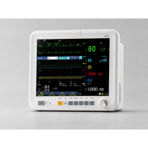 Monitor pacjenta PM-15 | 15" TFT LED, 12-odprowadzeniowe EKG, ekran dotykowy — detal produktu