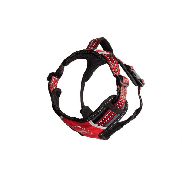 ALL FOR DOGS Szelki 2x-Sport Czerwone S ALL FOR DOGS Szelki 2x-Sport Czerwone S