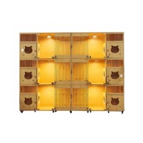 Wooden animal cage 220 × 180