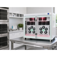 Komora pielęgnacyjna POT-127 z podczerwienią, jonizacją i aromaterapią — w gabinecie weterynaryjnym