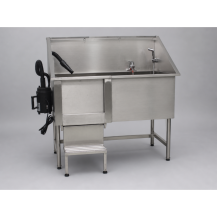 Wanna weterynaryjna/groomerska PS-3, surfing, regulacja temperatury, Inox 304 — detal produktu