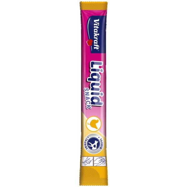 VITAKRAFT CAT LIQUID SNACK 6szt +2szt gratis kurczak/tauryna/KOT VITAKRAFT CAT LIQUID SNACK 6szt +2szt gratis kurczak/tauryna/KOT
