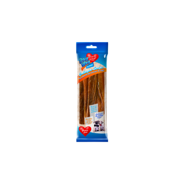 BOW WOW Spaghetti z kolagenem i wątróbką drobiową 60g BOW WOW Spaghetti z kolagenem i wątróbką drobiową 60g