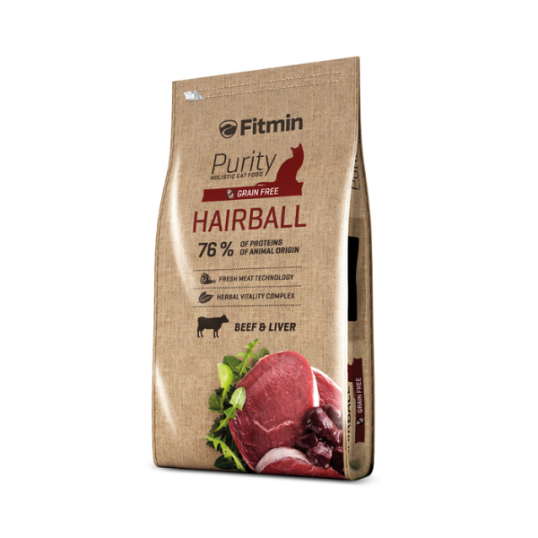 FITMIN cat Purity hairball 1,5kg FITMIN cat Purity hairball 1,5kg