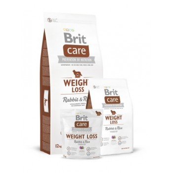 BRIT CARE WEIGHT LOSS RABBIT & RICE 3 kg
