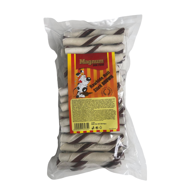 MAGNUM Rawhide Roll Stick BROWN  40szt. 880g [16403]