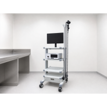 Weterynaryjny endoskop diagnostyczny VET-8500 — w gabinecie weterynaryjnym