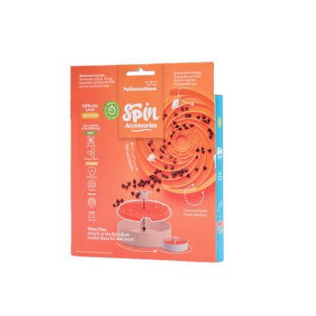 PDH SPIN LICK FRISBEE ORANGE MEDIUM miska interaktywna [PDHF203]