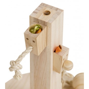 KERBL Zabawka edukacyjna Feedtree, 25 x 25 x 30 cm [81764]