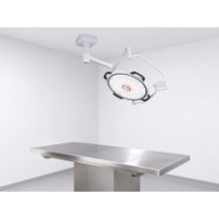 Lampa operacyjna LED jednoczaszowa, bezcieniowa, sufitowa | YDE-700D — w gabinecie weterynaryjnym