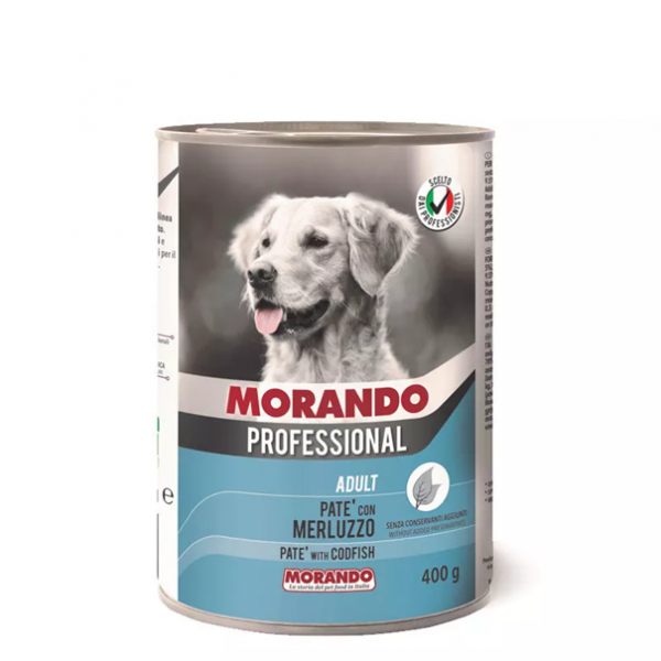 MORANDO PRO PIES Pasztet z dorszem 400g MORANDO PRO PIES Pasztet z dorszem 400g