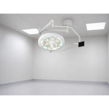 Lampa operacyjna LED jednoczaszowa sufitowa z panelem LCD | YDE-700C — w gabinecie weterynaryjnym