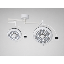 Lampa operacyjna LED dwuczaszowa sufitowa – regulacja natężenia i barwy | YDE700/500 E — detal produktu