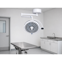 Lampa operacyjna LED jednoczaszowa sufitowa – regulowana | YDE700 E — w gabinecie weterynaryjnym