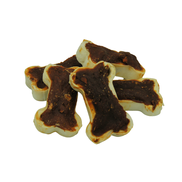 HEALTHY SNACK Kość prasowana z królikiem 10cm 500g [NS-243]