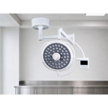 Lampa operacyjna LED jednoczaszowa sufitowa – bezcieniowa, szeroki zakres regulacji | YDE-700J — w gabinecie weterynaryjnym