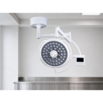 Lampa operacyjna LED jednoczaszowa sufitowa – bezcieniowa, szeroki zakres regulacji | YDE-700J — w gabinecie weterynaryjnym