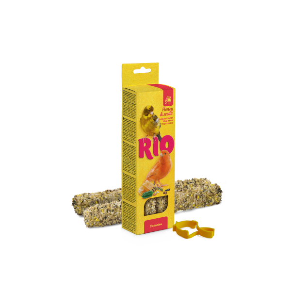 RIO Kolba dla kanarków miód i nasiona 2x40g [22160]