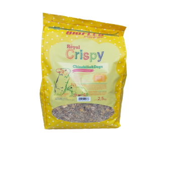 BIOFEED Royal Crispy Chinchilla & Degu 2,5kg - dla szynszyli i koszatniczek