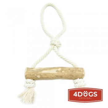 4DOGS Szarpak Gryzolina KNOT XL Kawowiec
