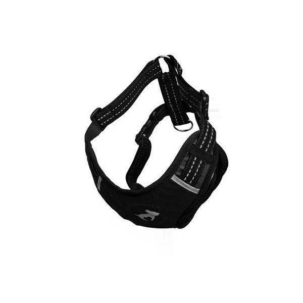 ALL FOR DOGS Sportowe Szelki Czarne XS