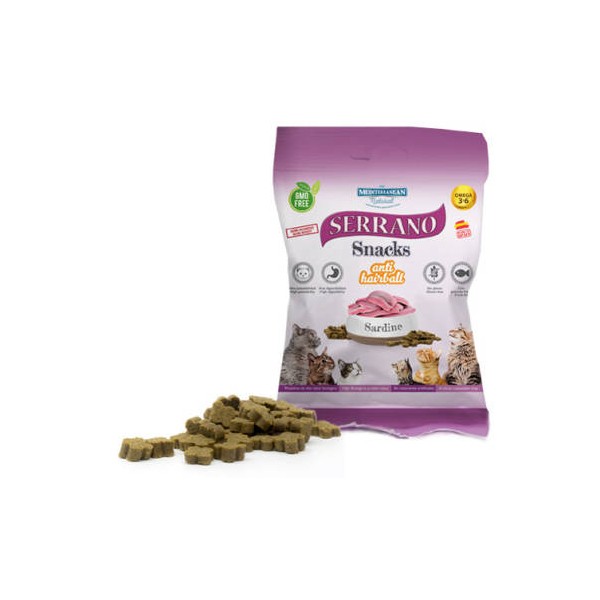 SERRANO Snack dla kotów z sardynką 50g