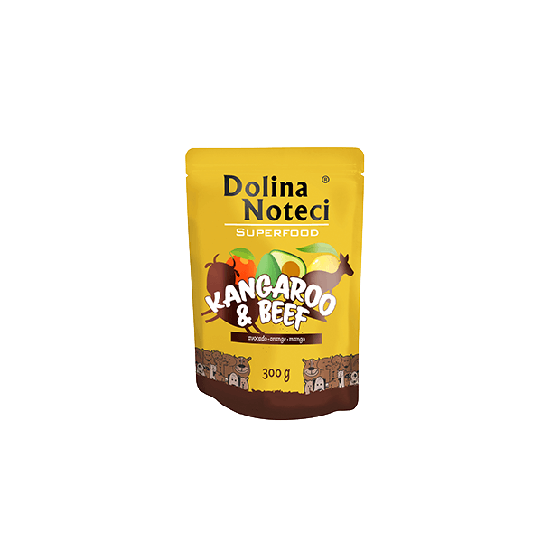 DOLINA NOTECI SUPERFOOD Kangur i wołowina 300g