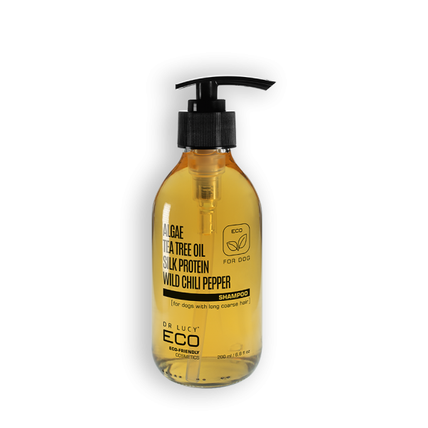 DR LUCY ECO Szampon dla psów o długiej szorstkiej i szorstkiej sierści 200ml DR LUCY ECO Szampon dla psów o długiej szorstkiej i szorstkiej sierści 200ml
