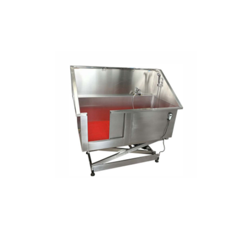 PS-4 electric grooming bath, 304 stainless steel, hot/cold water