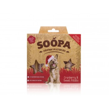 SOOPA Christmas Selection BOX Cranberry&Sweet Potato 150g