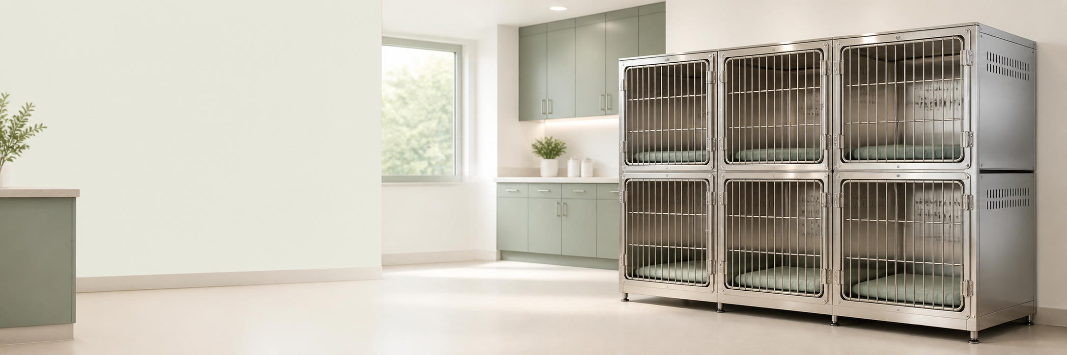 Veterinary cages